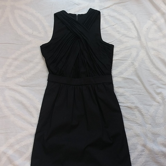Armani Exchange Black Criss-Cross Mini Dress - Picture 5 of 13